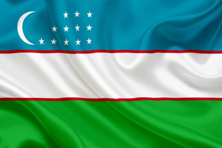 uzbekistan flag